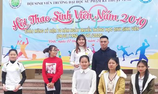 Hội thao Thể dục thể thao trường Đại học Sư phạm kỹ thuật Vinh năm 2019